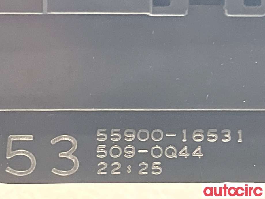 Varmeapparat betjening til Toyota Corolla 2019-->>  (TOYOTA|5590016531B0||55900-16531)