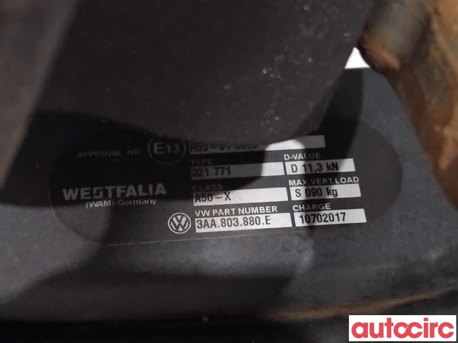 Hengerfeste til VW Passat 2011-2015 (B7) (B7) (VOLKSWAGEN|3AA803880H|321771|3AA803880E)