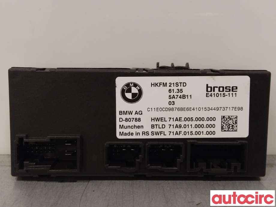 Styreenhet elektrisk bakluke til BMW X1, 2022-->> (U11) (U11) (BMW|61355B529E5)