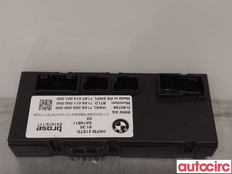 Styreenhet elektrisk bakluke til BMW X1 2022-->> (U11) (U11) (BMW|61355B529E5|61355A74B11)