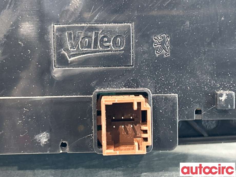 Varmeapparat betjening til Peugeot 508 2014-2018 (Type I, Fase 2)  (PEUGEOT|98077013XZ|)