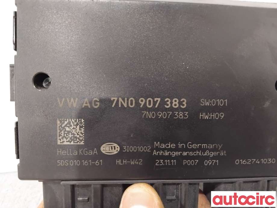 Styreenhet hengerfeste til VW Passat 2011-2015 (B7) (B7) (VOLKSWAGEN|7N0907383A|5DS010161-61|7N0907383)