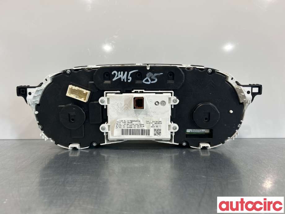 Instrumentpanel til Peugeot 508 2011-2014 (Type I, Fase 1)  (PEUGEOT|9824842180|6103SW|9800420680)