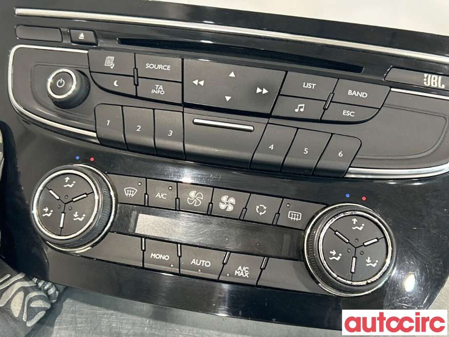 Varmeapparat betjening til Peugeot 508 2011-2014 (Type I, Fase 1) (PEUGEOT|98023793XZ|6155JY|96656643XZ)