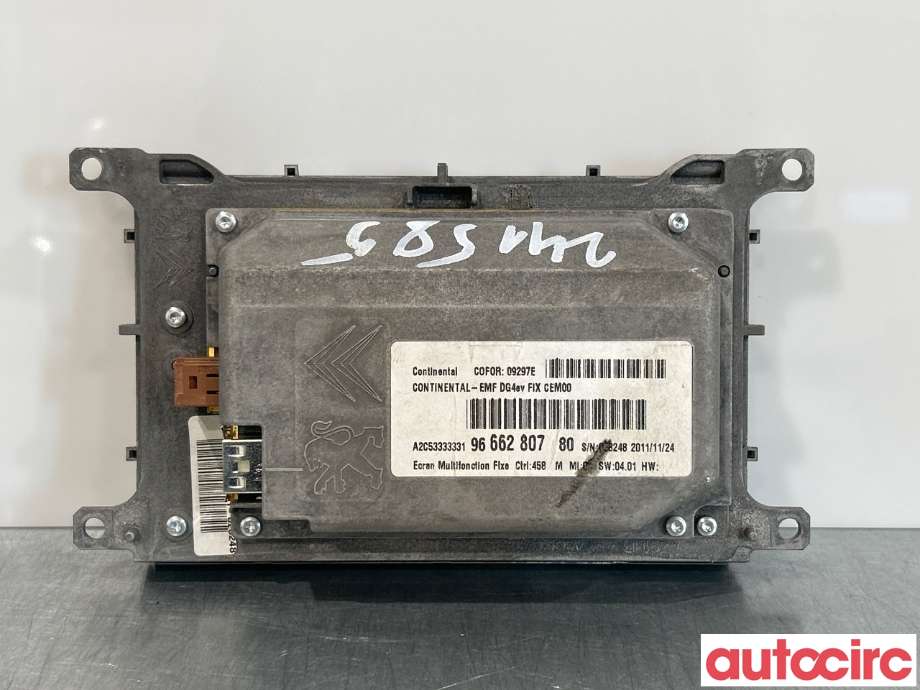 Instrument kjørecomputer til Peugeot 508 2011-2014 (Type I, Fase 1)  (PEUGEOT|6155JQ|)