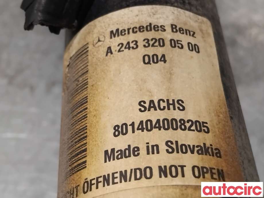Fjærbein venstre foran til Mercedes EQA 2021-->>  (MERCEDES|A2433230100|801404008205|A2433200500)