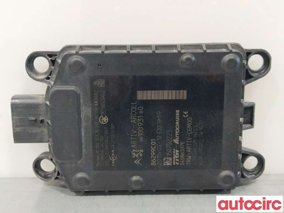 Sensor radar til Peugeot 308 2013-2021 (Type II)  (PEUGEOT|1628556880|9810093180)