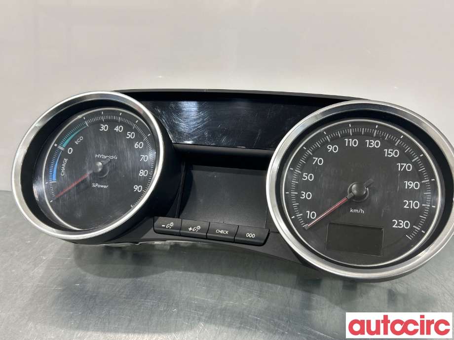 Instrumentpanel til Peugeot 508 2011-2014 (Type I, Fase 1)  (PEUGEOT|9822726080|9674477280|9800419880)