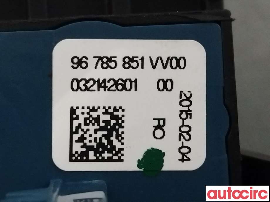 Bryter elektrisk håndbrekk/parkbrems til Peugeot 308 2013-2021 (Type II) (PEUGEOT|96785851VV)