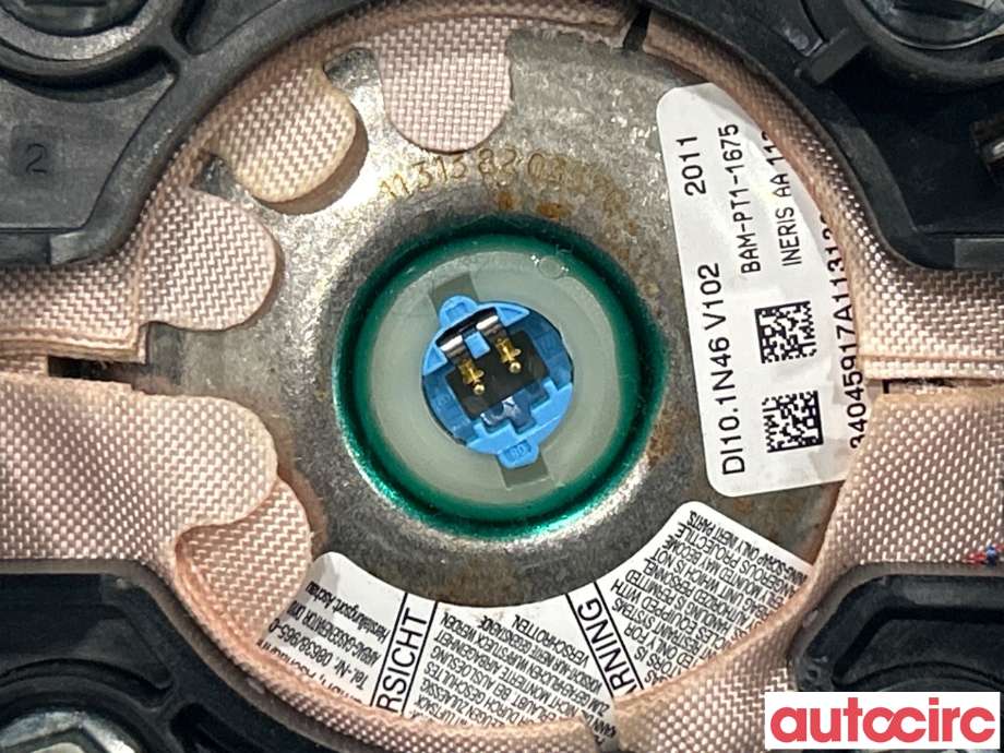 Airbag rattpute til Peugeot 508 2011-2014 (Type I, Fase 1)  (PEUGEOT|4112QG|96863325ZE)