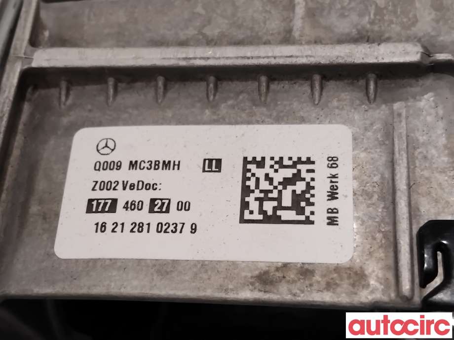 Rattaksel til Mercedes EQA 2021-->>  (MERCEDES|A1774602700||1774602700)