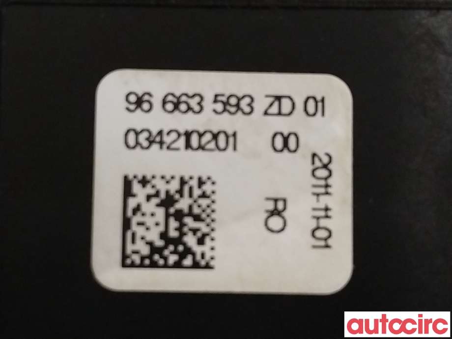 Diverse deler til Peugeot 508 2011-2014 (Type I, Fase 1)  (PEUGEOT|96663593ZD)
