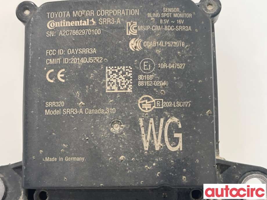 Sensor radar til Toyota Corolla 2019-->>  (TOYOTA|8816202040|)