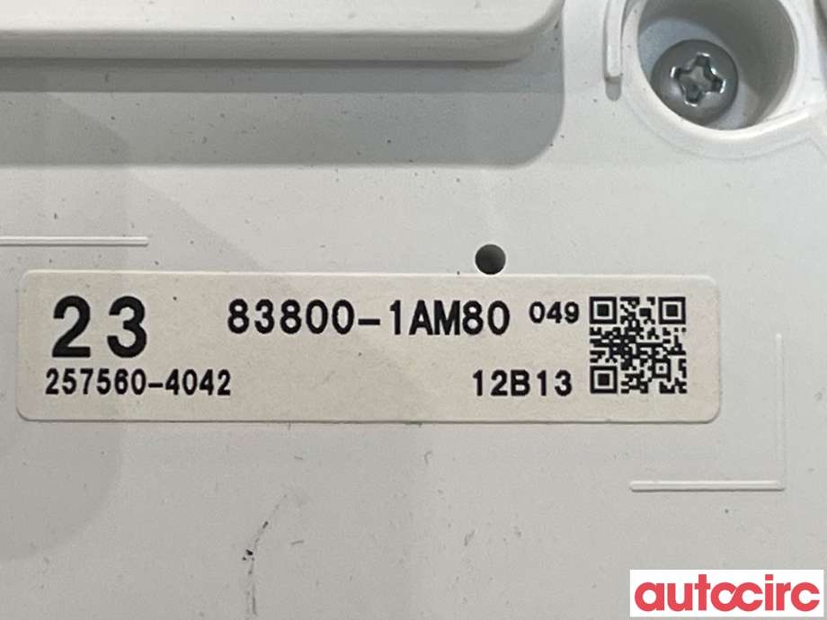 Instrumentpanel til Toyota Corolla 2019-->>  (TOYOTA|838001AS00|838001AS01|838001AM80)