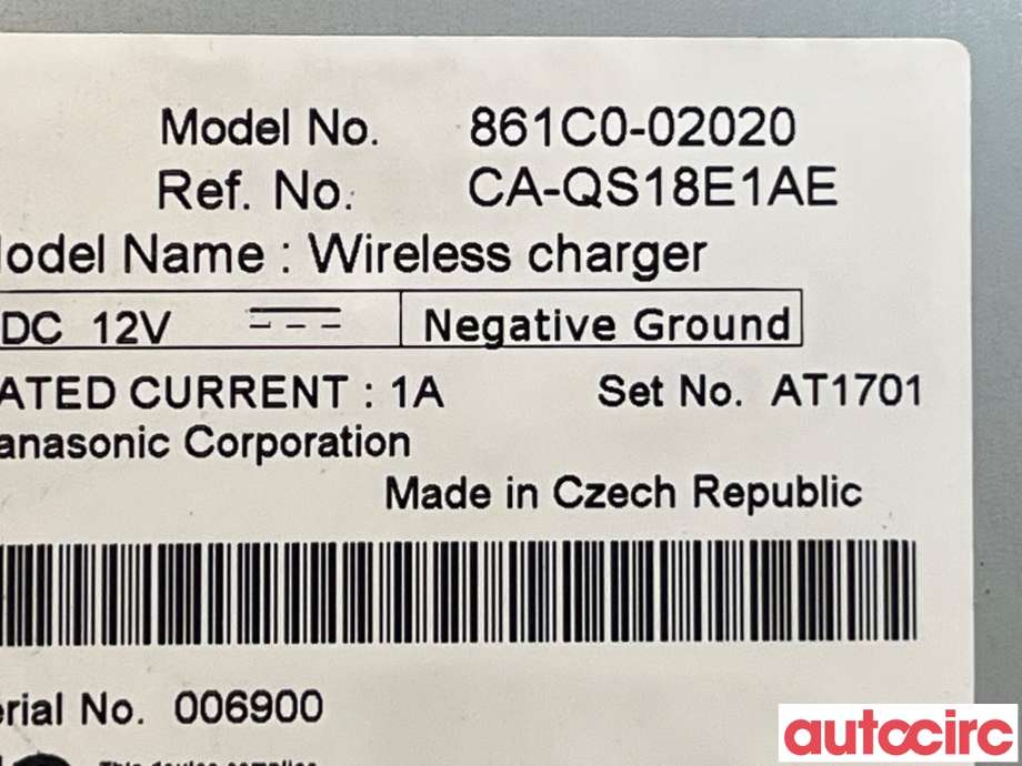 Diverse deler til Toyota Corolla 2019-->>  (TOYOTA|861C002020)