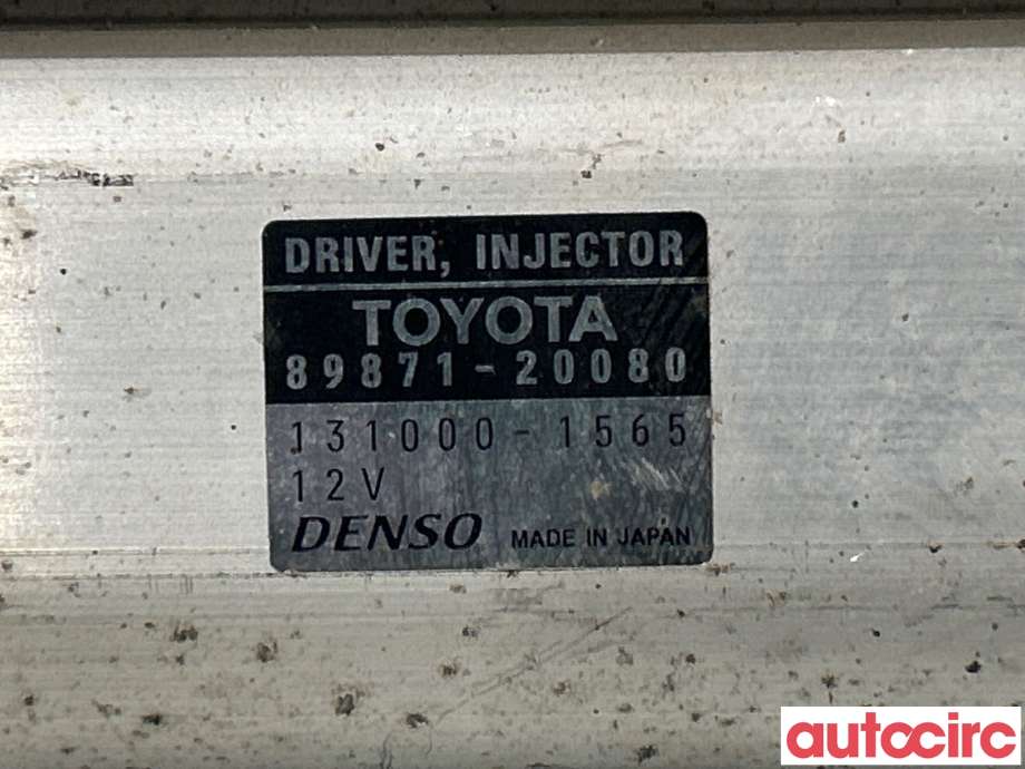 Styreenhet drivstoffpumpe til Toyota Avensis 2009-2015 (Type III, Fase 1)  (TOYOTA|8987120080|131000-1565|89871-20080)