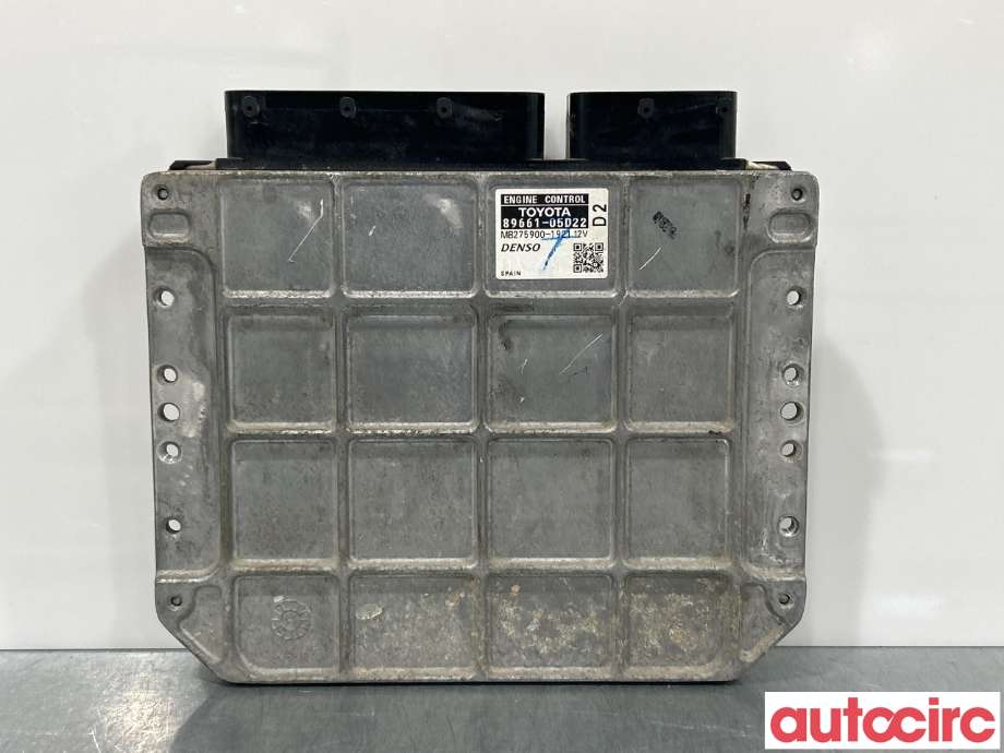 Styreenhet motor til Toyota Avensis 2009-2015 (Type III, Fase 1)  (TOYOTA|8966105D22|MB275900-1921|89661-05D22)
