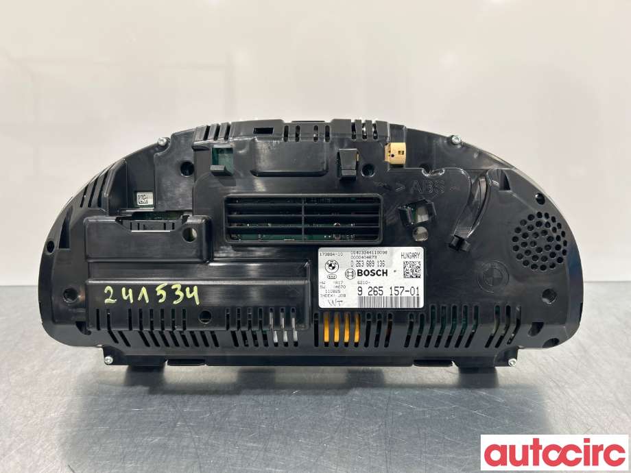 Instrumentpanel til BMW 5-Serie 2010-2017 (F10/F11) (F10/F11) (BMW|62108795128|0263689136|6210-9265157)