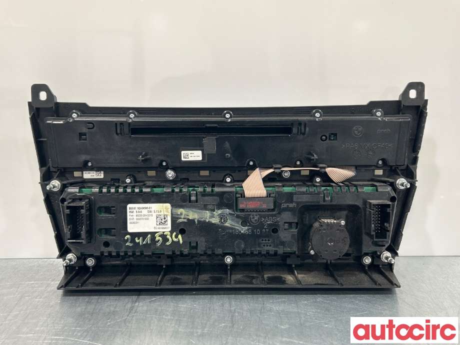 Varmeapparat betjening til BMW 5-Serie 2010-2017 (F10/F11) (F10/F11) (BMW|61319328426||9249696)