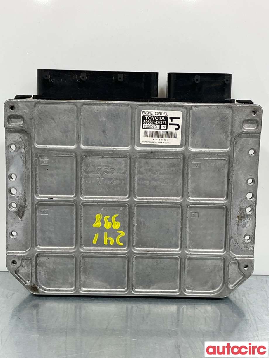 Styreenhet motor til Toyota RAV4, 2009-2013 (Type III, Fase 2)  (TOYOTA|8966142G72)