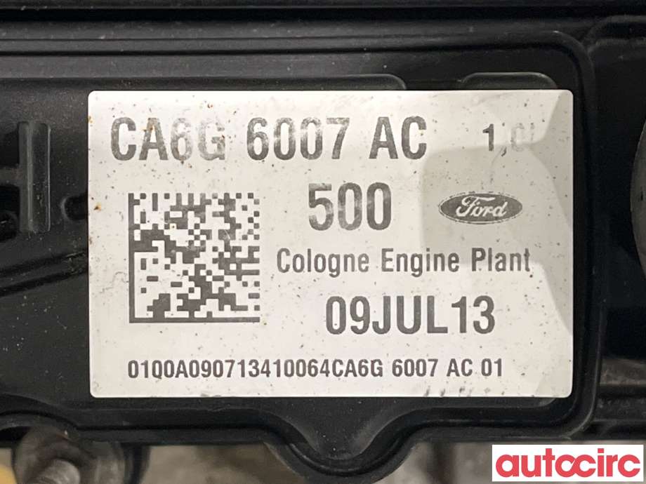 Motor bensin til Ford Fiesta 2013-2017 (Type VI, Fase 2)  (FORD|1811601|P4JB|CA6G-6007-AC)