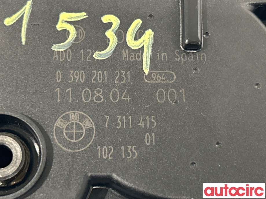 Viskermotor bakrute til BMW 5-Serie 2010-2017 (F10/F11) (F10/F11) (BMW|67637311415|0390201231|7311415)