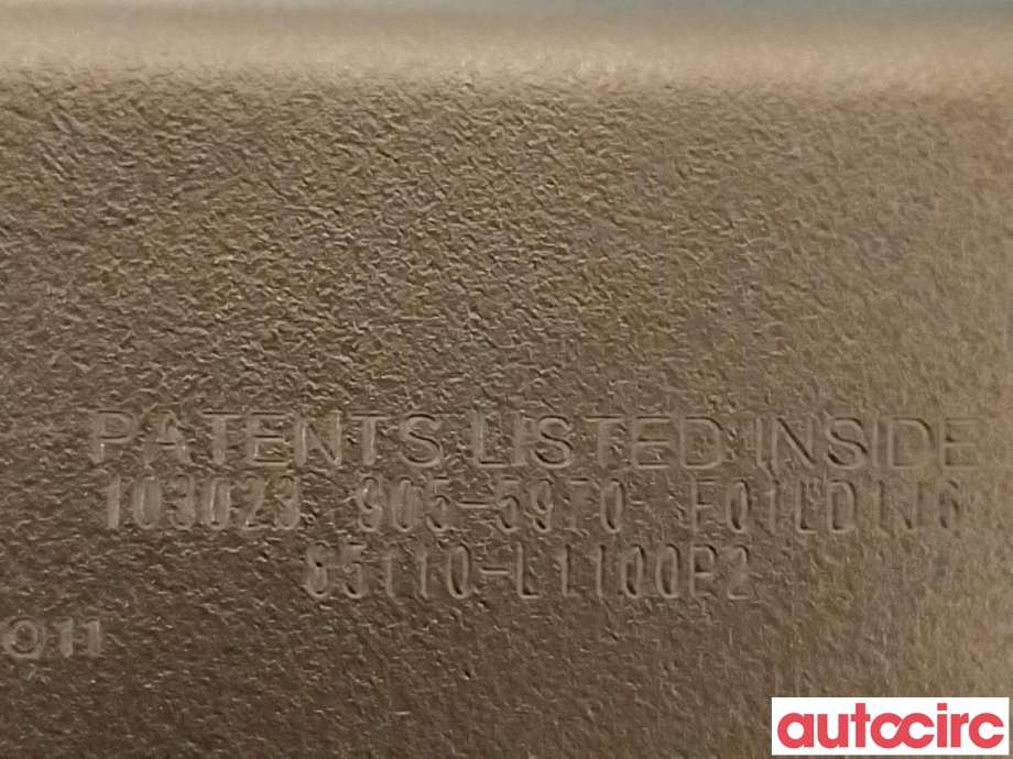 Speil innvendig til Kia EV6 2021-->>  (KIA|85110L1100||85110-L1100P2)