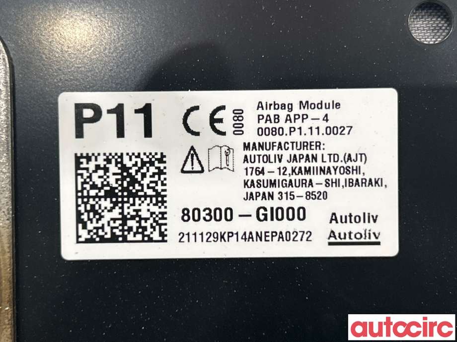 Airbag passasjer til Hyundai Ioniq 5 2021-->> (HYUNDAI|80300GI000)