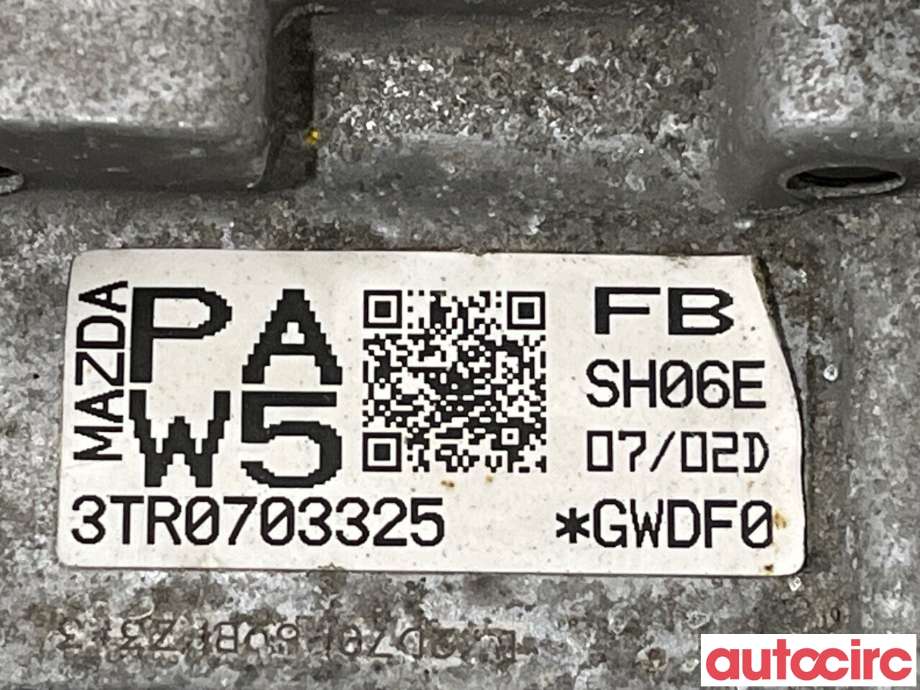 Girkasse automat til Mazda 6 2013-2015 (Type III, Fase 1)  (MAZDA|FZ31-19-420A||3TR0703325)