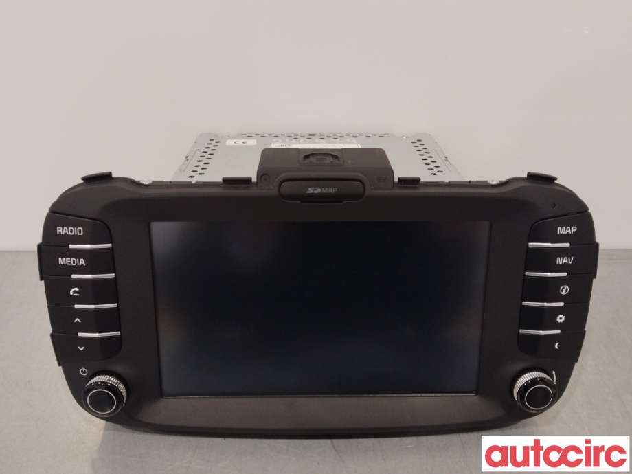Bilstereo navigasjon til Kia Soul, 2014-2019 (Type II)  (KIA|96560E4021CA)