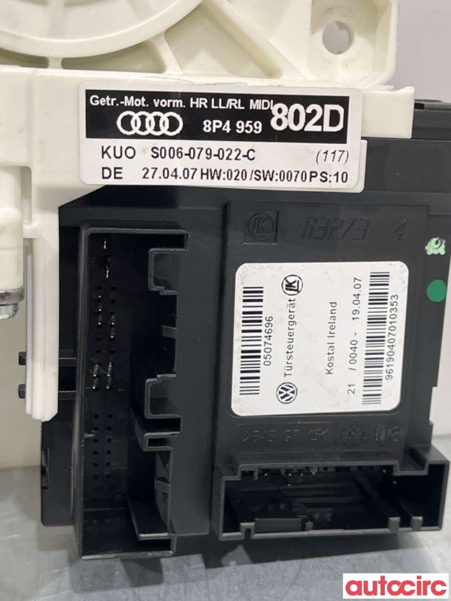 Ruteheis høyre bak til Audi A3 2003-2008 (Type II, Fase 1)  (AUDI|8P4839462B||8P4959802D)
