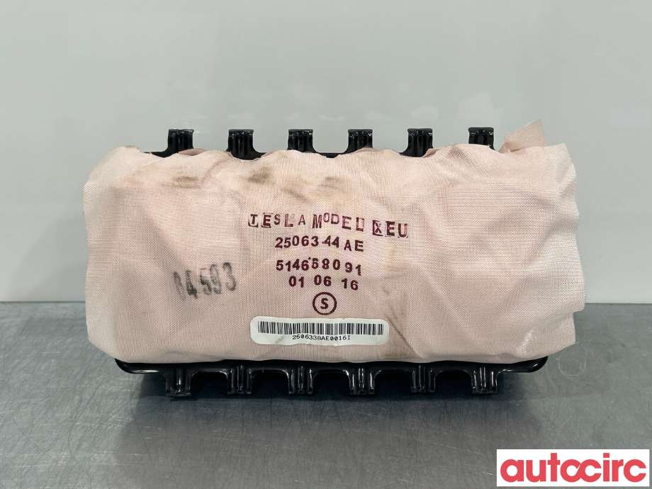 Airbag passasjer til Tesla Model X 2016-->> (TESLA|1048009-00-D|1048009-00-C)