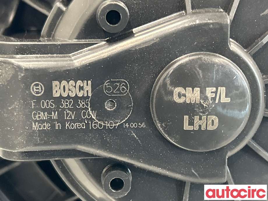Varmeapparat motor til Tesla Model X 2016-->>  (TESLA|1051864-00-A|F00S3B2385|)