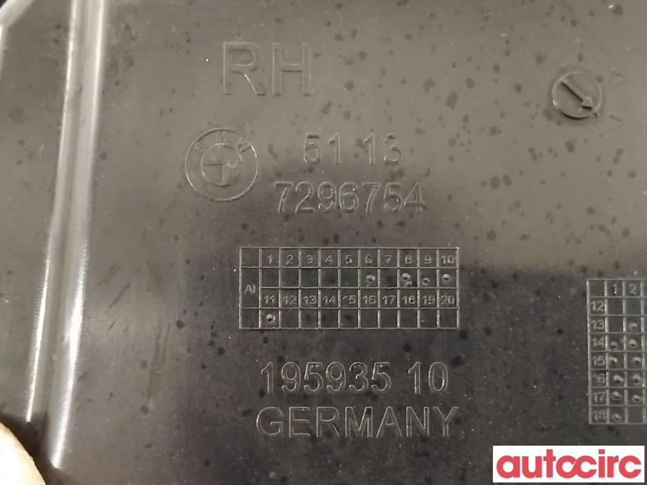 Karosseri bakpart til BMW i3 2013-2022  (BMW|51137296754|)