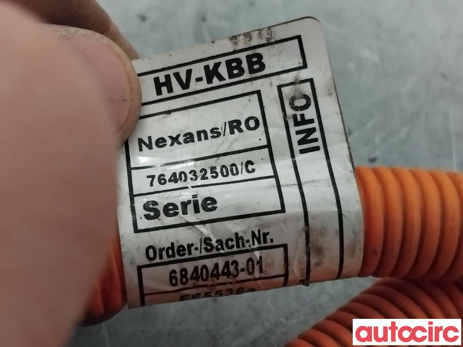 Kabel høy volt (HV) hybrid til BMW i3 2013-2022  (BMW|61126840443||6840443)