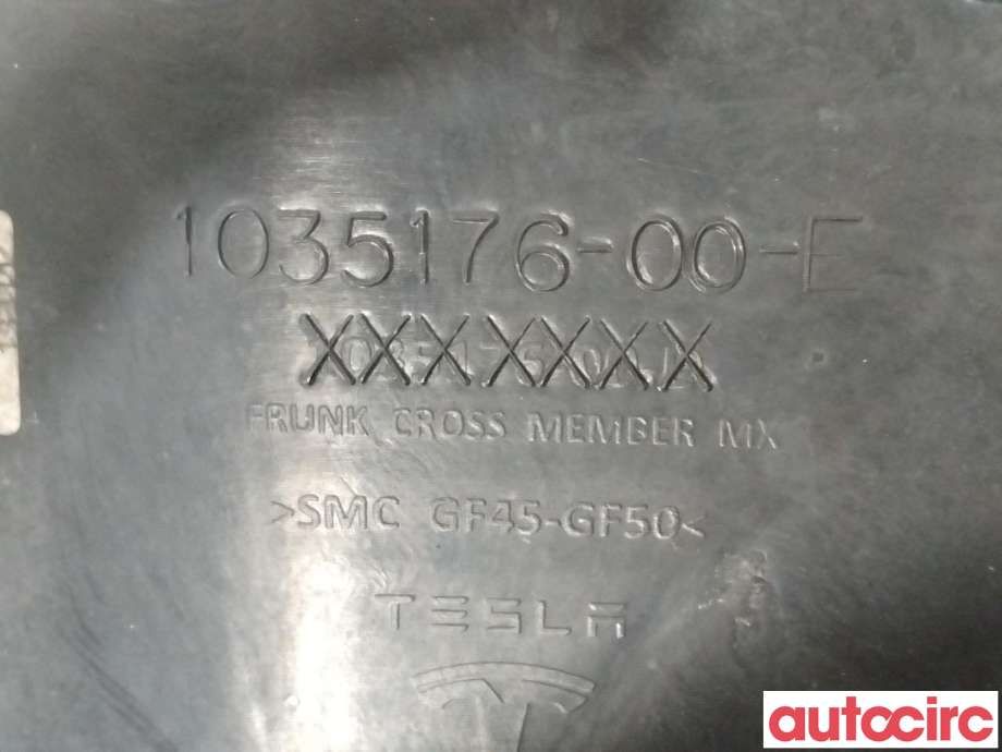 Frontplate øvre til Tesla Model X 2016-->> (TESLA|1035176-00-E)