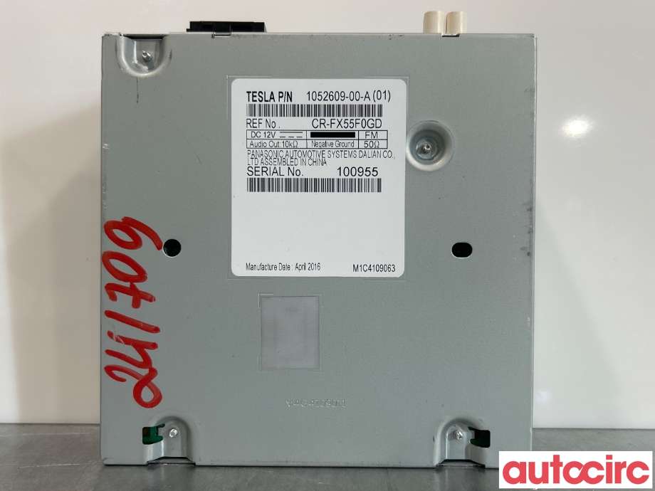 Bilstereo til Tesla Model X 2016-->> (TESLA|1052609-00-A)