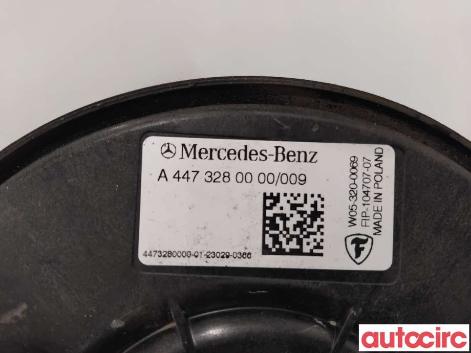 Fjær foran nivå luftpute/belg til Mercedes Vito 2014-->> (W447) (W447) (MERCEDES|A4473280000|)