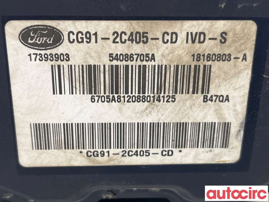 ABS sentral til Ford S-Max 2010-2015 (Type I, Fase 2)  (FORD|1857638|54086705D|CG91-2C405-CD)