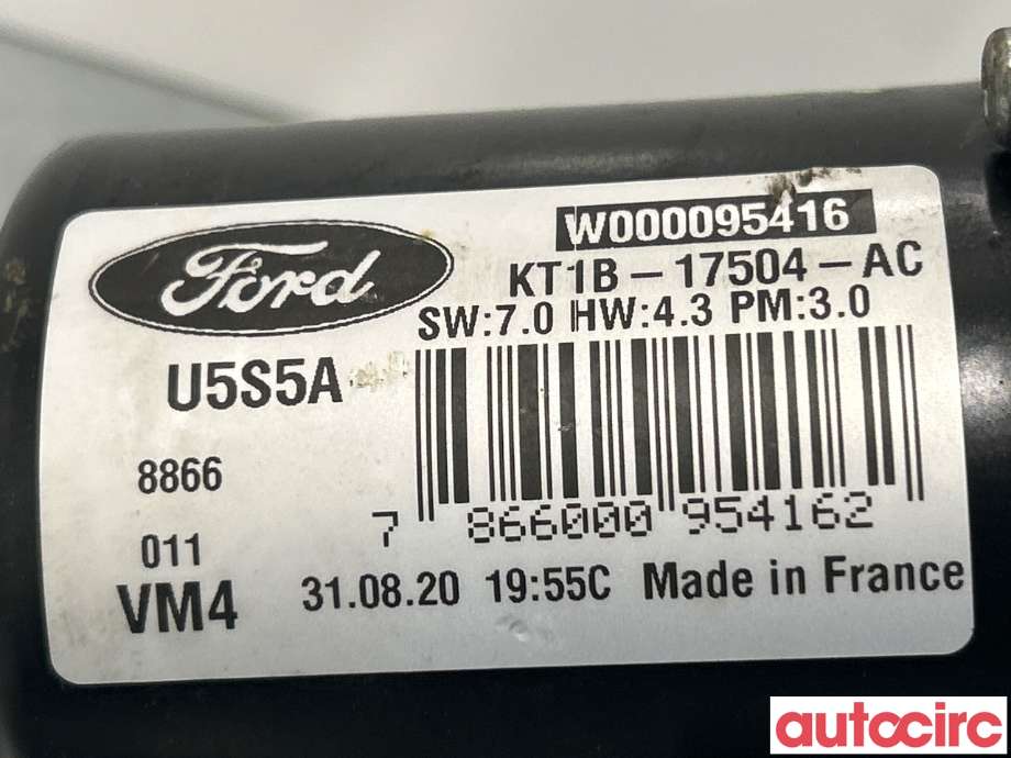 Viskermotor frontrute til Ford Transit Connect 2018-->> Type II, Fase 2  (FORD|2283433|W000095416|KT1B-17504-AC)