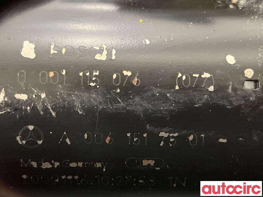 Starter diesel til Mercedes Sprinter 2006-2013 (Fase 1) (906) (906) (MERCEDES|A0061517501|0001115076)