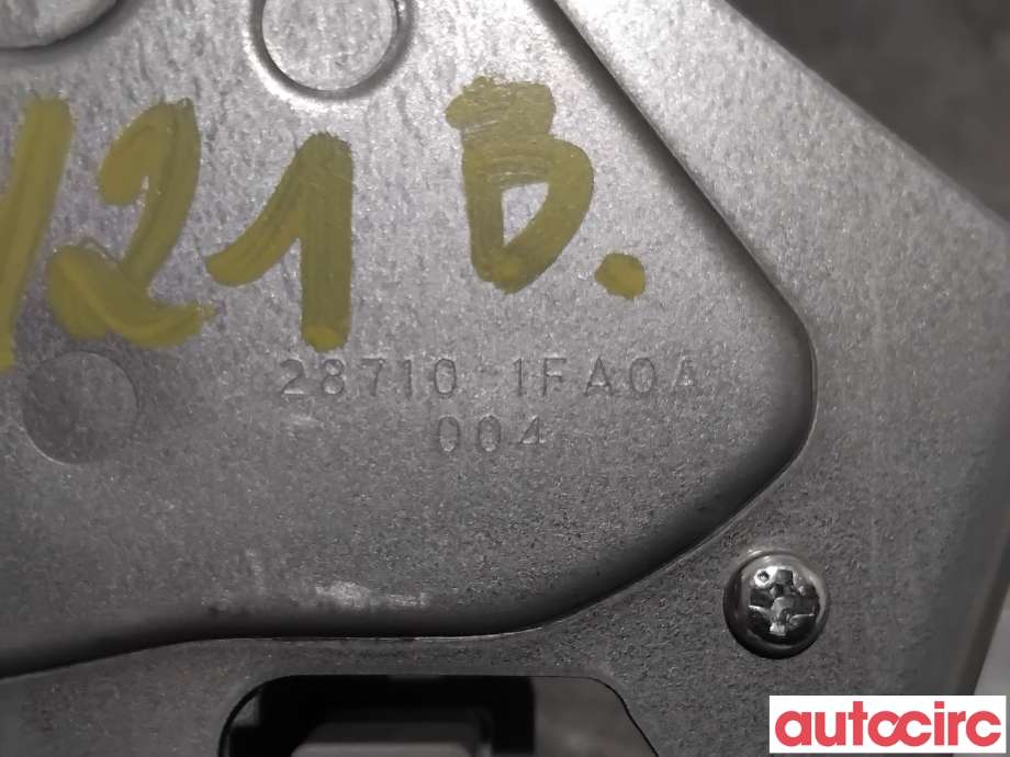 Viskermotor bakrute til Nissan Leaf 2011-2017 (Type I)  (NISSAN|287101FA0A|)