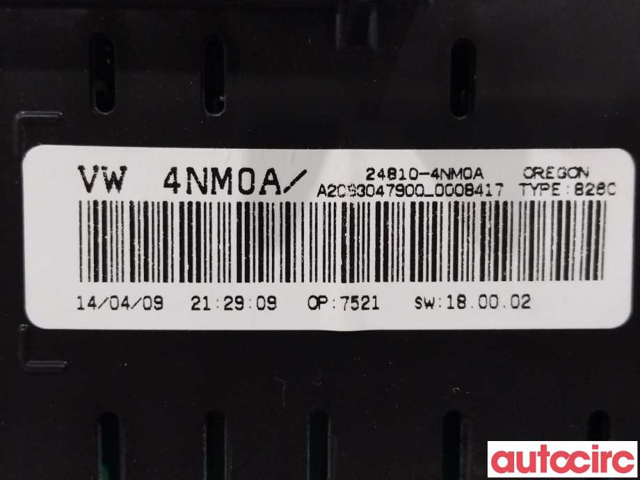 Instrumentpanel til Nissan Leaf 2011-2017 (Type I)  (NISSAN|248104NM0A)