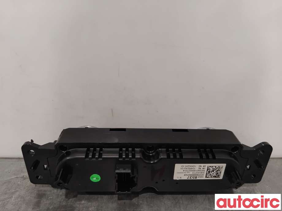 Varmeapparat betjening til MG ZS EV 2019-2021 (Type I, Fase 1)  (MG|10538537|)