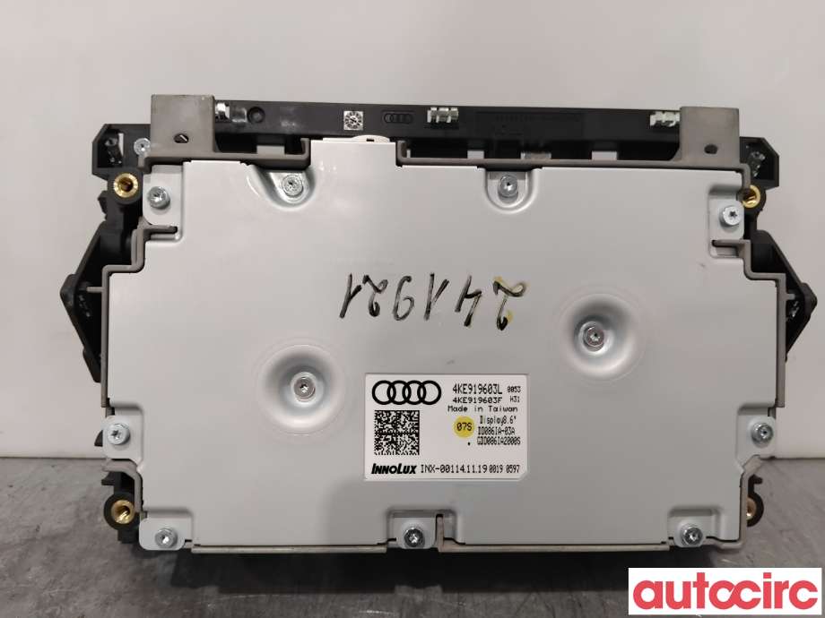 Instrument kjørecomputer til Audi e-tron 2018-->>  (AUDI|4KE919603L|DD086IA-03A|4KE919603J)