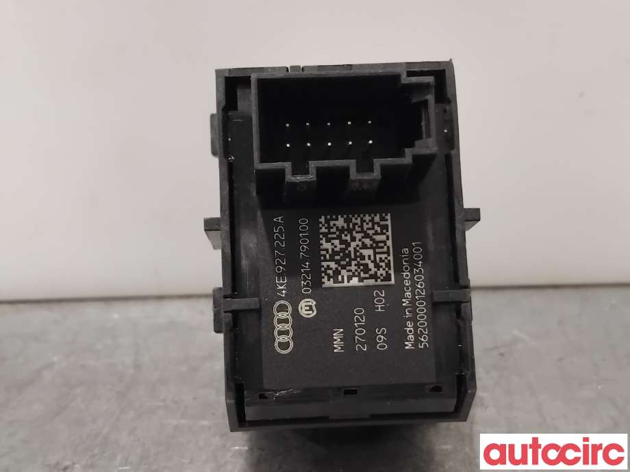 Bryter elektrisk håndbrekk/parkbrems til Audi e-tron 2018-->>  (AUDI|4KE927225A|03214790100)