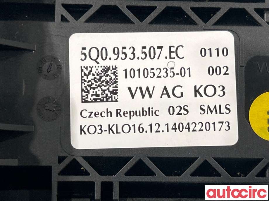 Bryter combi til VW e-Golf 2014-2017 (Fase 1)  (VOLKSWAGEN|5Q0953513AJ||5Q0953507EC)