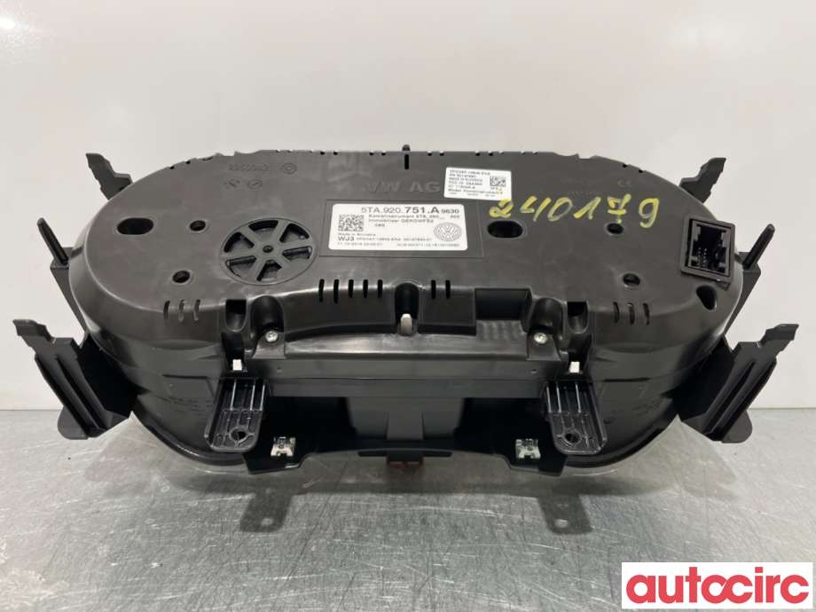 Instrumentpanel til VW Touran 2015-2021 (Type II)  (VOLKSWAGEN|5TA920751A|VPGVAF-10849-EKA)