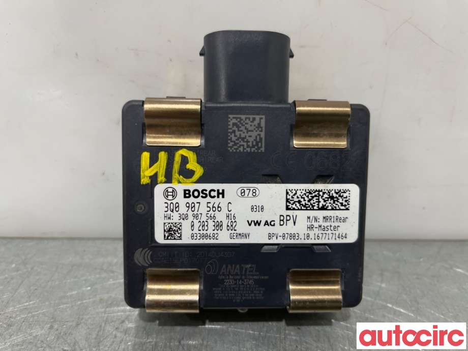 Sensor radar til VW Touran, 2015-2021 (Type II)  (VOLKSWAGEN|3Q0907566C)