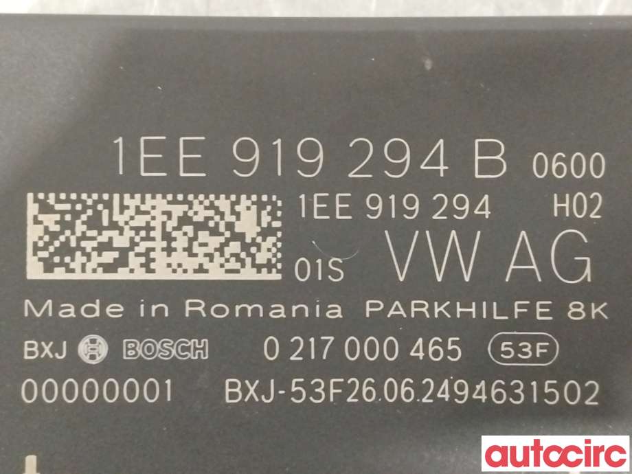 Styreenhet parkering til Ford Explorer 2020-->>  (FORD|VWR2KA-15T850-DC|2769988|1EE919294B)